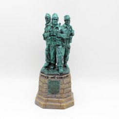 Commando Memorial Statue Resin Army Model Ornament