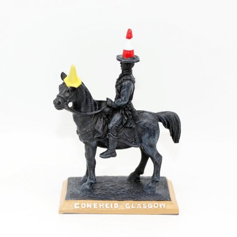 Lang Syne Publishers Ltd Glasgow Duke Of Wellington Statue Coneheid Resin Large Ornament