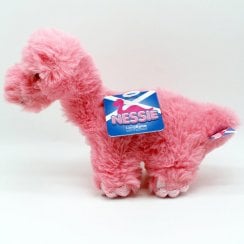 Pink Nessie Soft Toy - 15cm