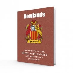 UK Name Book Rowlands (Welsh) 978-1-85217-672-3