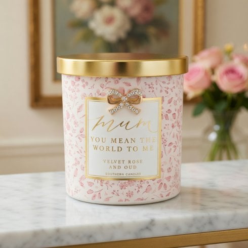 Lesser & Pavey Boutique Mum Candle - Velvet Rose & Oud