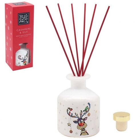 Lesser & Pavey Bug Art Christmas Rudolph Reed Diffuser