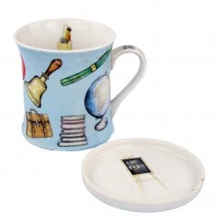 Charming Teacher Ceramic Mug & Coaster Set