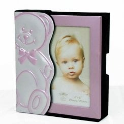 Cute Teddy Bear 4" x 6" Baby Photo Album
