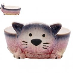 Faithful Friends Cat Bowl