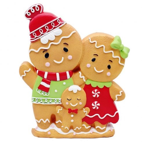 Lesser & Pavey Gingerbread Family Figure