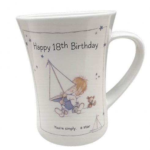 Lesser & Pavey Happy 18th Birthday Mug