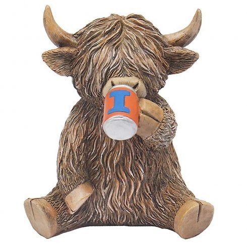 Lesser & Pavey Highland Cow Iron Moo Ornament