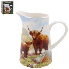 Highland Cow Jug