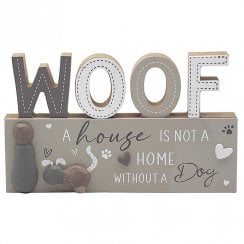 Love & Affection Woof Plaque