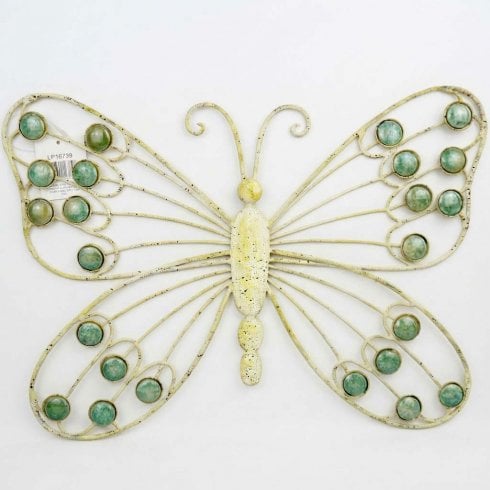 Lesser & Pavey Metal Butterfly Wall Ornament
