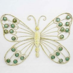 Metal Butterfly Wall Ornament