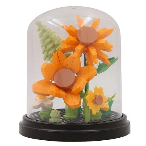 Lesser & Pavey Minibricks Flower Dome Sunflowers