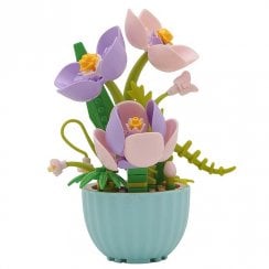 Minibricks Flowers Pink & Lilac Crocuses