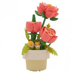 Minibricks Flowers Pink Roses