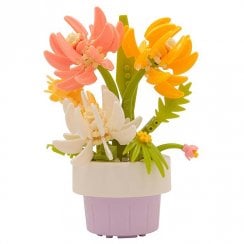 Minibricks Flowers Yellow & Pink Daisies