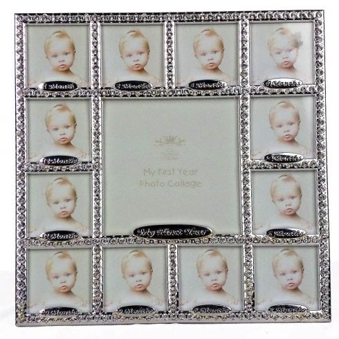 Lesser & Pavey My First Year Photo Collage Frame