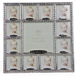 My First Year Photo Collage Frame