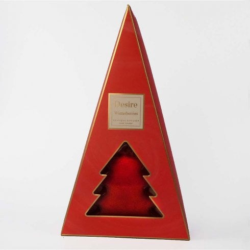 Lesser & Pavey Red Xmas Tree Reed Diffuser - Winterberries