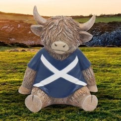 Scotland Highland Cow Figurine