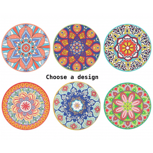 Lesser & Pavey Single Tuscany Coaster - Assorted Designs
