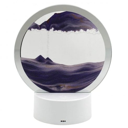 Lesser & Pavey Small Purple Quicksand Lamp
