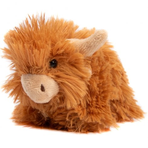 Lesser & Pavey Small RPET Pals Hughie Highland Cow Soft Toy