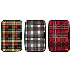 Tartan Card Protector 