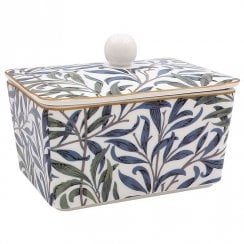 William Morris Willow Bough Butter Dish