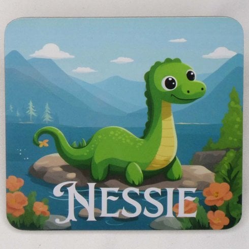 MacTartan Gift Co Scottish Nessie Coaster