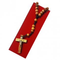Rosary Wood Cross