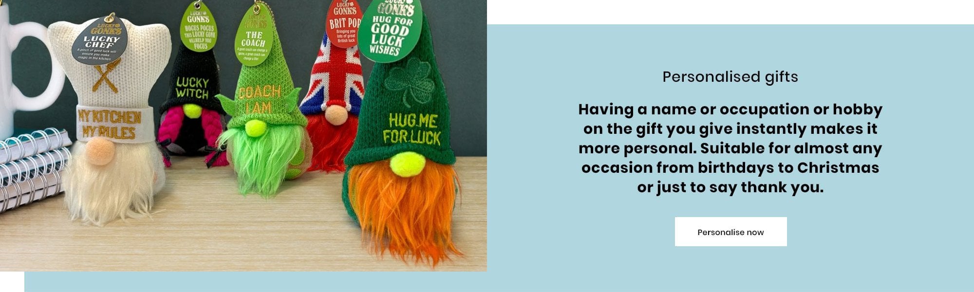 Pre-Personalised Gifts
