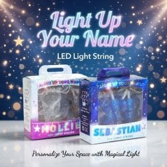 Light Up Your Name - Names M-Z