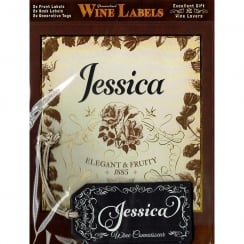 Personalised Wine Label Jessica