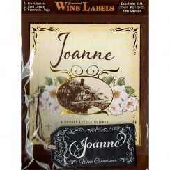 Personalised Wine Label Joanne
