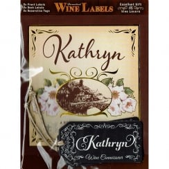 Personalised Wine Label Kathryn