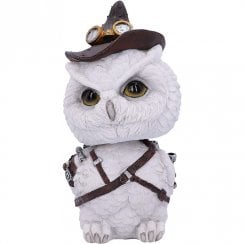 Feathered Inventor 16cm Owl Resin Figurine U5552T1