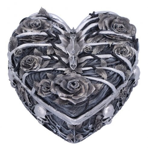 Nemesis Now Gothic Caged Heart Trinket Box - 10.5cm