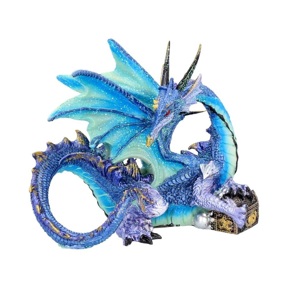 Nemesis Now Dracus Horologium Drachen-Wanduhr – 27,5 Cm Mechanische Uhr Aus Polyresin, Silberfarben Handbemalt