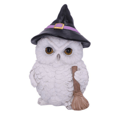 Nemesis Now Snowy Magic Owl Figurine - 18cm