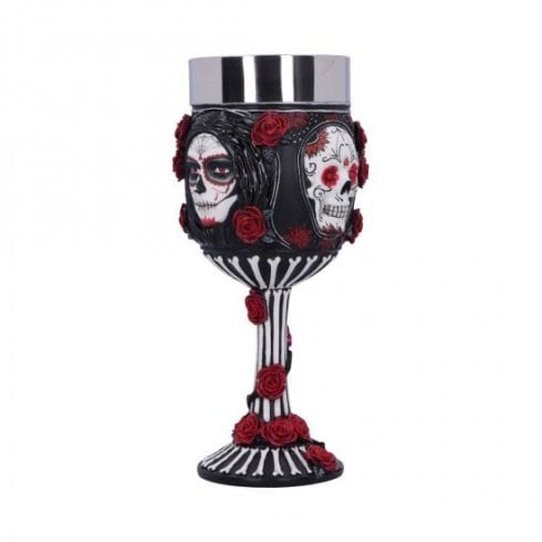 Nemesis Now Sugar Skull Goblet 19.5cm