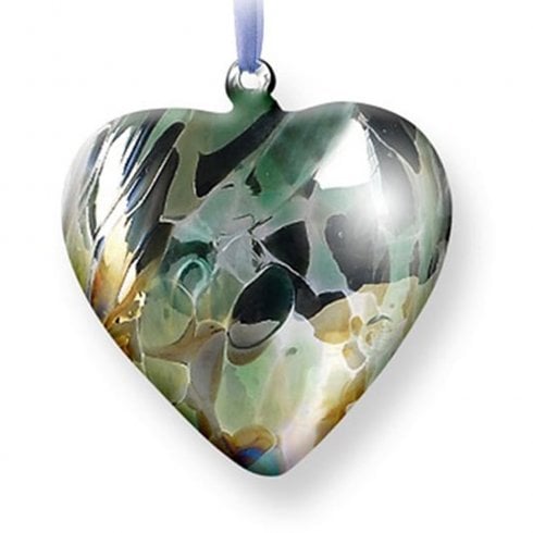 Nobile Glassware August Birth Gem Heart