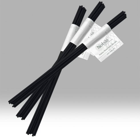 Nobile Glassware Black Rattan Reed Stick Bundle