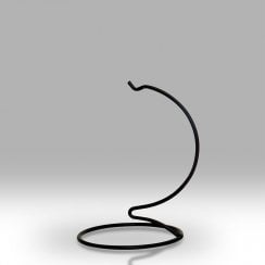Black Single Ball Stand