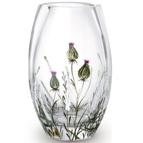 Nobile Glassware Charmed Heather 20cm Round Vase