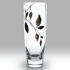 Classic 25cm Gold Leaf Vase