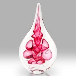 Copper Ruby Paperweight Crystal