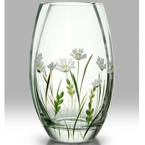 Nobile Glassware Daisy Pastures 20cm Round Vase