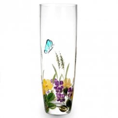 Dancing Butterfly 25cm Cylinder Vase