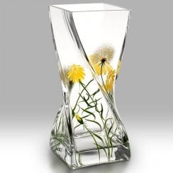 Dandelion 20cm Twist Vase